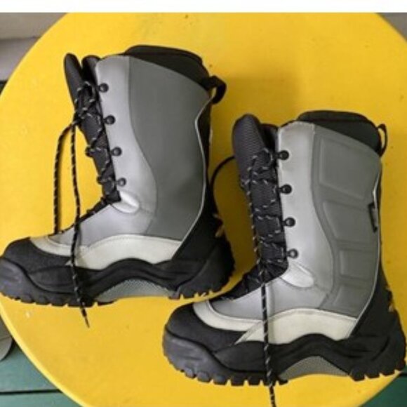 VINTAGE LADIES TEAM-X SKI-DOO SNOWMOBILE BOOTS - Picture 4 of 7